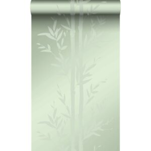 Origin Wallcoverings Tapete Bambusmuster Olivgrün 53 cm x 10