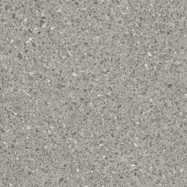 BRICOFLOR PVC Bodenbelag Meterware Terrazzo Optik CV Boden Steinoptik Grau 400cm x 300cm