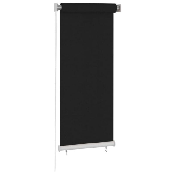 vidaXL Außenrollo 60x140 cm Schwarz