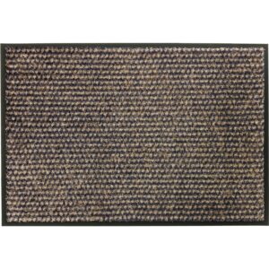 Schöner Wohnen Sauberlaufmatte Miami 67 cm x 100 cm Punkte Anthrazit-Taupe