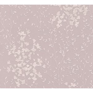 Design Dschungel Vliestapete Blumenranken Rose FSC®