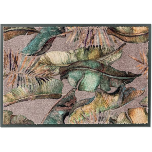 Schöner Wohnen Sauberlaufmatte Miami Jungle 67 cm x 100 cm Beige