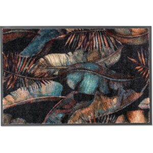 Schöner Wohnen Sauberlaufmatte Miami Jungle 67 cm x 100 cm Anthrazit