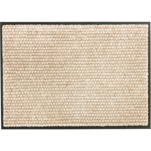 Schöner Wohnen Sauberlaufmatte Miami 50 cm x 70 cm Punkte Beige