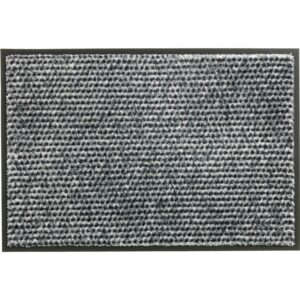 Schöner Wohnen Sauberlaufmatte Miami 67 cm x 100 cm Punkte Silber