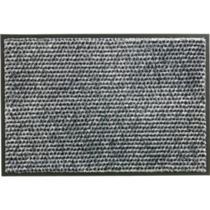 Schöner Wohnen Sauberlaufmatte Miami 67 cm x 150 cm Punkte Silber