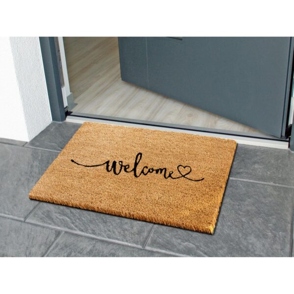 Kokosmatte-Welcome Natur 40 cm x 60 cm