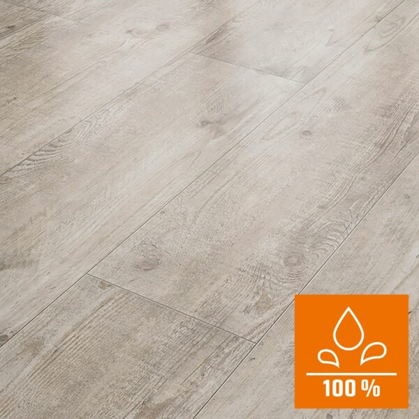 Classen Laminatboden Wasserresistent Pine Creme Landhausdiele