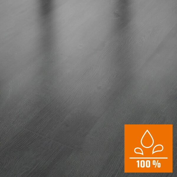 Classen Laminatboden Wasserresistent Oak Black Landhausdiele