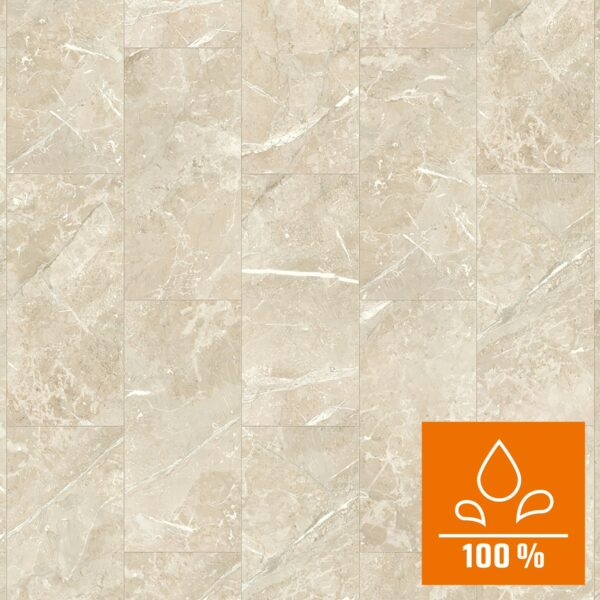 Classen Laminatboden Wasserresistent Granit-beige Stein-Optik Fliese Stein