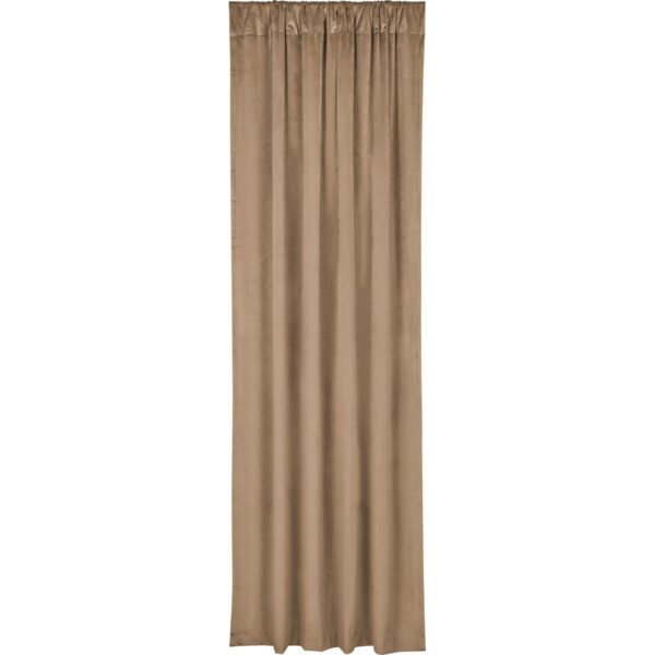 Vorhang Modern Antique 2 Stück 245 cm x 140 cm Beige