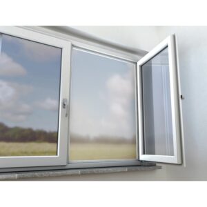 Aluminiumnetz Fenster Silber 120 x 100 cm