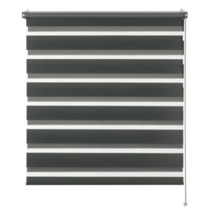 Schöner Wohnen Doppelrollo Tilda 100 cm x 150 cm Grau