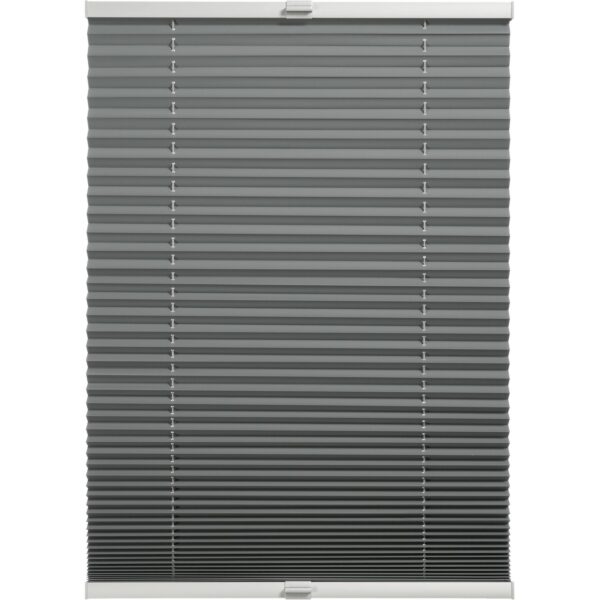 Schöner Wohnen Thermo-Plissee Ella 70 cm x 130 cm Grau