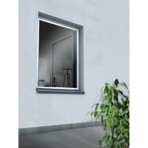 Teleskop Insektenschutzrahmen Fenster 120 cm x 140 cm Weiß