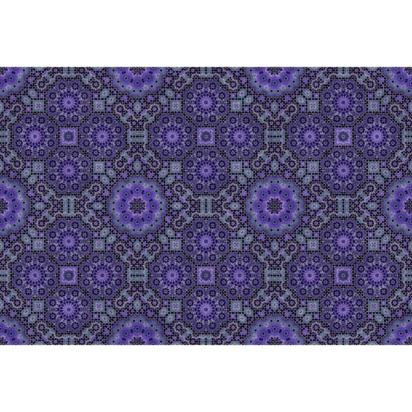 Fototapete Muster Abstrakt Mosaik Schwarz Violett 4