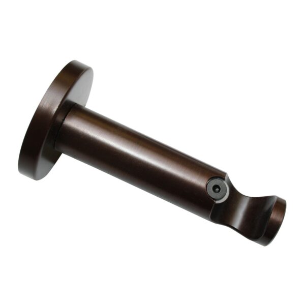 Gardinia Träger Chicago für Ø 20 mm offen Bronze 8 cm