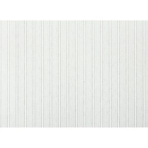 Lamellenvorhang-Set 127 mm Weiß gestreift 200 cm x 260 cm