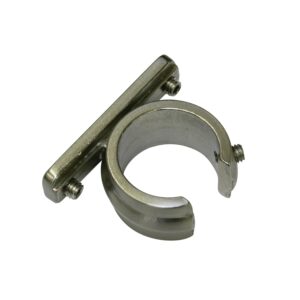 Gardinia Ring-Adapter für Spezialträger Chicago Ø 20 mm Edelstahloptik