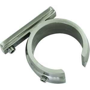 Gardinia Ring-Adapter Memphis für Universalträger Ø 16 mm Edelstahl-Optik