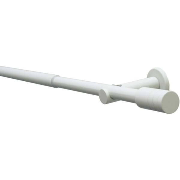 Gardinia Gardinenstangen-Set Elba Ø 16/19 mm Ivory 190 cm - 340 cm