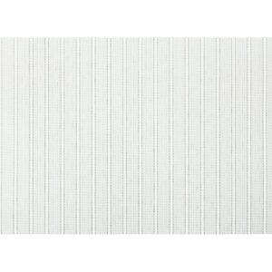 Lamellenvorhang-Set 127 mm Weiß gestreift 300 cm x 260 cm