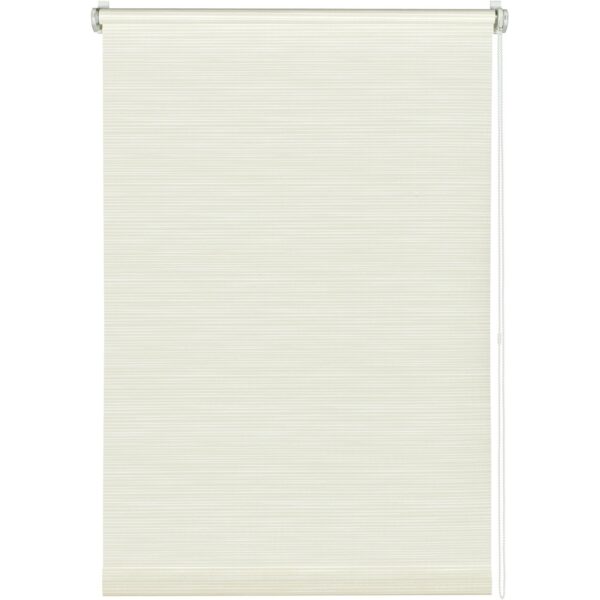 Gardinia EasyFix Rollo Dekor Streifen 60 cm x 150 cm Weiß-Beige