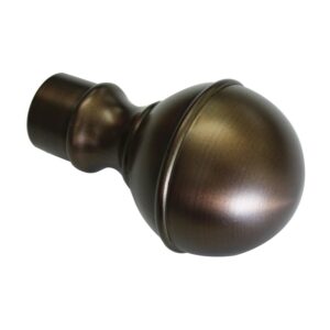 Gardinia Endstück Europa Geo für Ø 19 mm Bronze