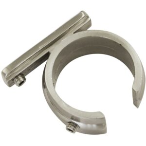 Gardinia Ring Adapter Windsor für Universal Träger für Ø 25 mm Edelstahl-Optik