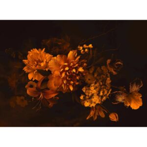 Fototapete Blumenbouquet Gelb Orange 3