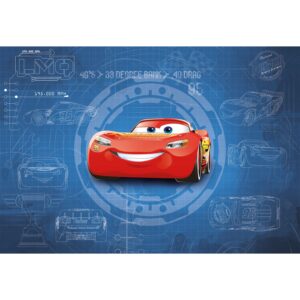 Komar Fototapete Cars 3 Blueprint 368 cm x 254 cm FSC®