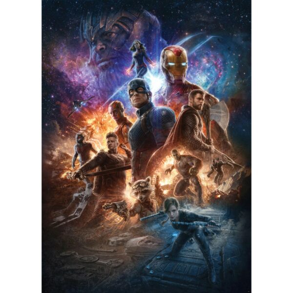 Komar Vliesfototapete Avengers Battle of Worlds 200 cm x 280 cm