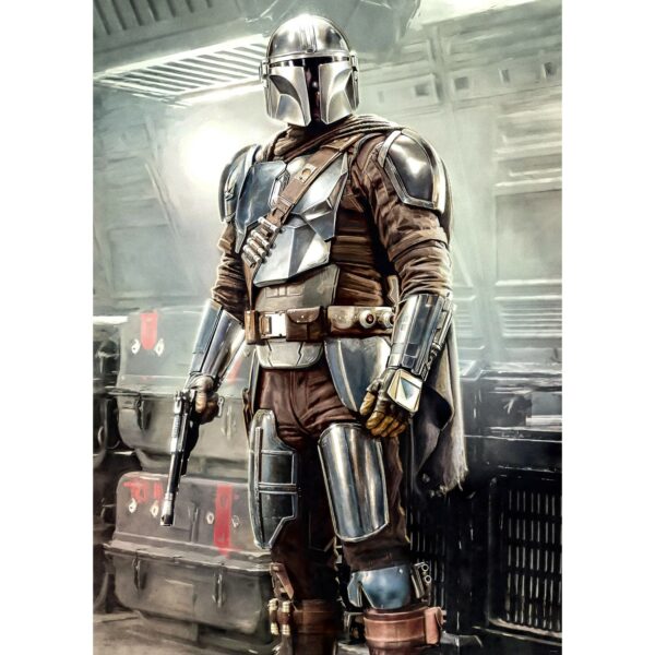 Komar Vliesfototapete Mandalorian Fight Posture 200 cm x 280 cm