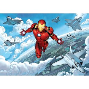 Komar Vliesfototapete Iron Man Flight 400 cm x 280 cm