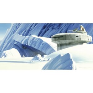 Komar Fototapete Vlies Star Wars Classic RMQ Hoth Echo Base  500 x 250 cm