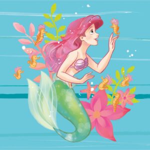 Komar Vliesfototapete Ariel Little Friends 250 cm x 280 cm