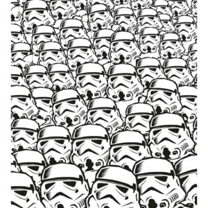 Komar Vliesfototapete Star Wars Stormtrooper Swarm 250 cm x 280 cm