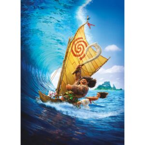 Komar Vliesfototapete Moana Ride the Wave 200 cm x 280 cm