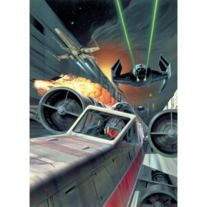 Komar Fototapete Vlies Star Wars Classic Death Star Trench Run  200 x 280 cm