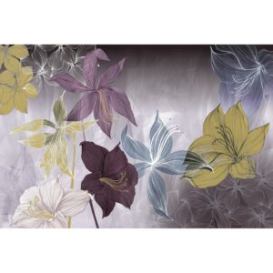 Erismann Fototapete ELLE Decoration 2 Design AMARYLLIS violet