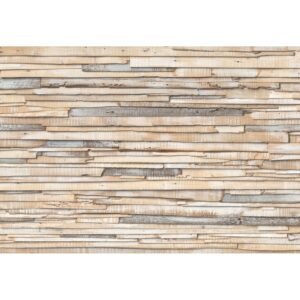 Komar Fototapete Whitewashed Wood 368 cm x 254 cm FSC®