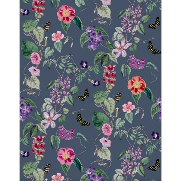 Schöner Wohnen Vliestapete New Delight Floral Blau-Grün 340 x 265 cm FSC®