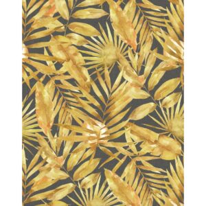 Schöner Wohnen Vliestapete New Delight Floral Gelb-Schwarz 340 x 265 cm FSC®