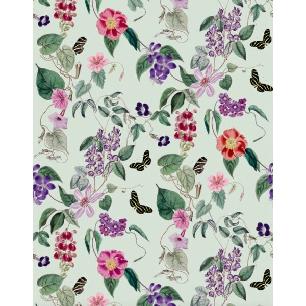 Schöner Wohnen Vliestapete New Delight Floral Hellgrün 340 x 265 cm FSC®