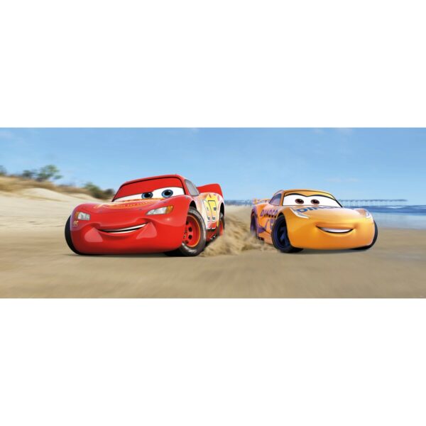 Komar Fototapete Vlies Cars3 Beach 100 x 250 cm  100 x 250 cm