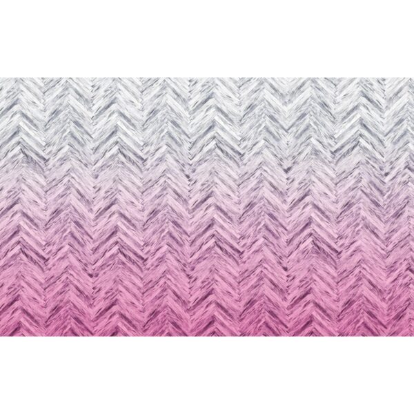 Komar Fototapete Vlies Herringbone Pink  400 x 250 cm