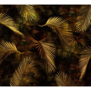 Erismann Fototapete Guido Maria Kretschmer Glossy Palms Gold 3