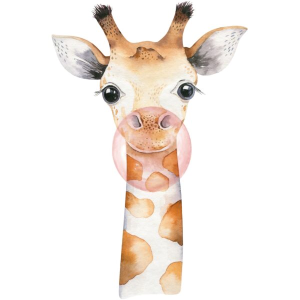 Rasch Digitaltape Bambino XIX 253306 Giraffe Dunkelbeige 2