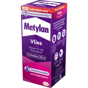 Metylan Tapetenkleister Vlies 180 g Paket Transparent