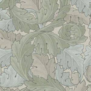 William Morris at Home Vliestapete Acanthus 10 m x 52 cm Mehrfarbig FSC®